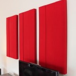 Rosa Noir Home Theatre Acoustic Panel Rosa Noir Home theatre acoustic panel
